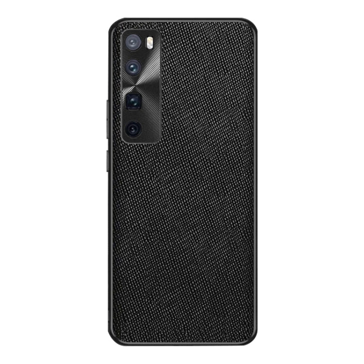 For Huawei nova 7 Pro 5G Cross Texture PU Leather Phone Case