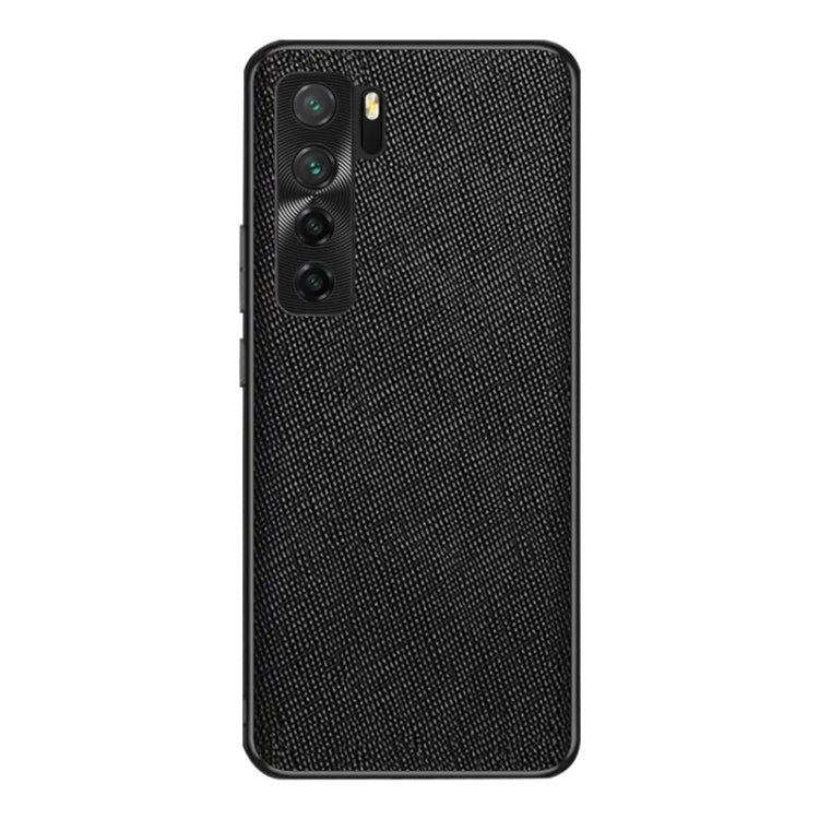 For Huawei nova 7 5G Cross Texture PU Leather Phone Case