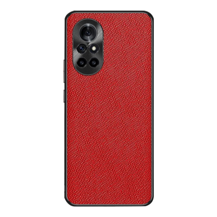 For Huawei nova 8 Cross Texture PU Leather Phone Case
