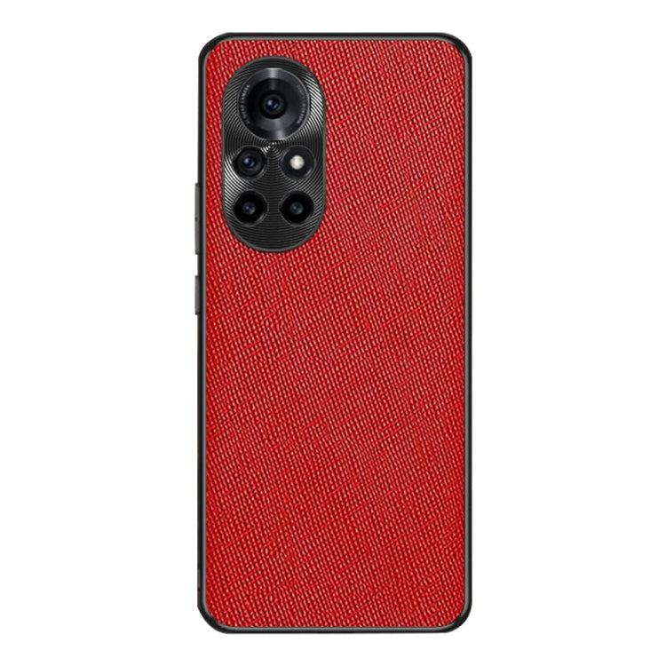 For Huawei nova 8 Pro Cross Texture PU Leather Phone Case