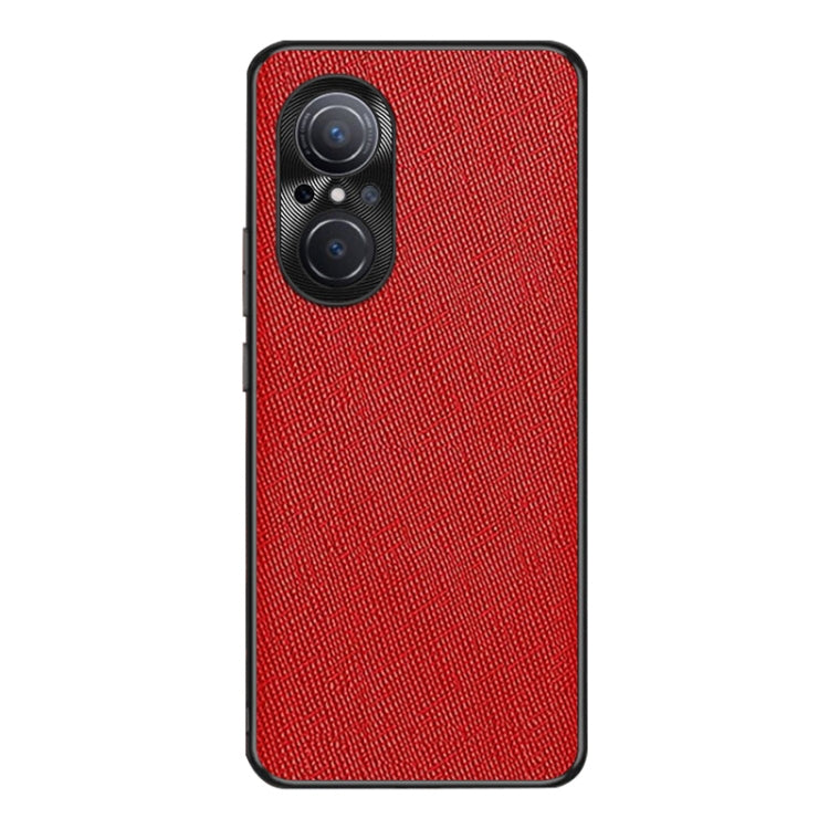 For Huawei nova 9 SE Cross Texture PU Leather Phone Case