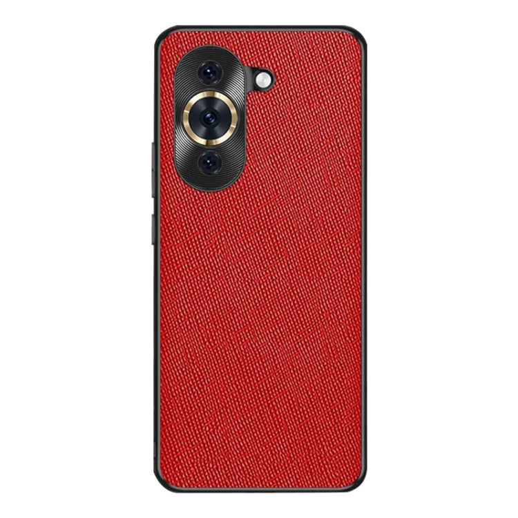 For Huawei nova 10 Cross Texture PU Leather Phone Case