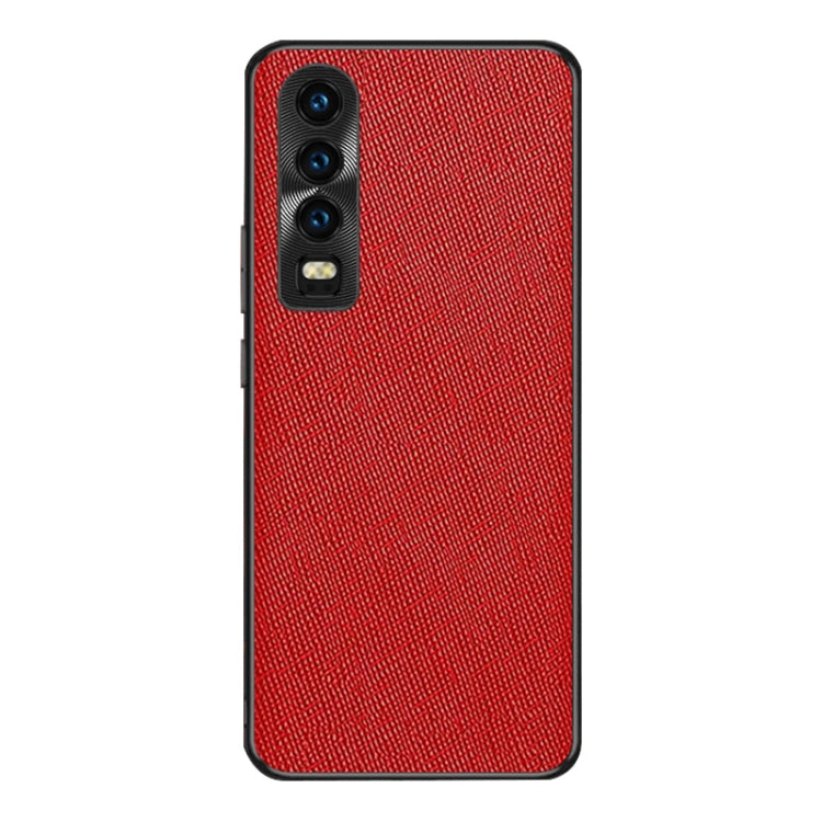 For Huawei P30 Cross Texture PU Leather Phone Case