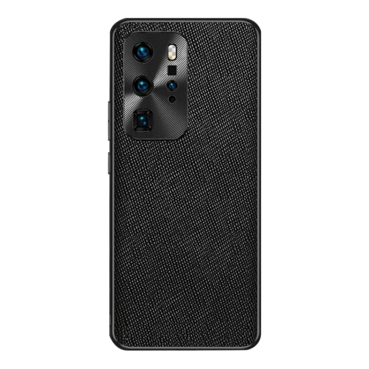 For Huawei P40 Pro Cross Texture PU Leather Phone Case