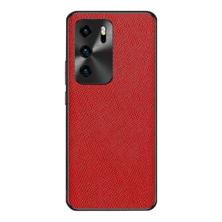 For Huawei P40 Cross Texture PU Leather Phone Case