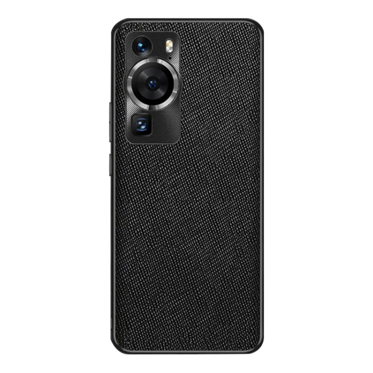 For Huawei P60 / P60 Pro Cross Texture PU Leather Phone Case
