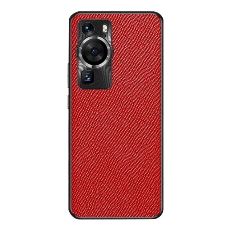 For Huawei P60 / P60 Pro Cross Texture PU Leather Phone Case