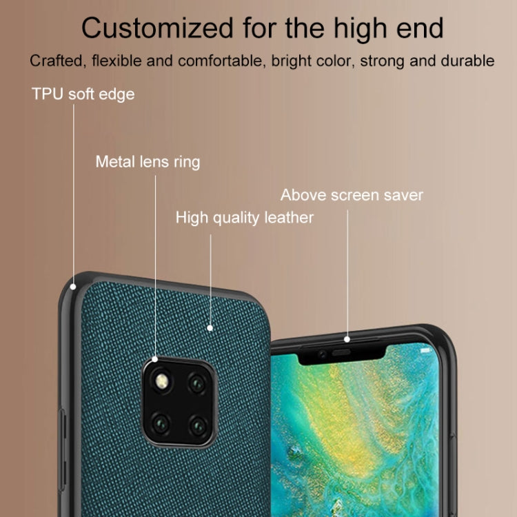 For Huawei P60 / P60 Pro Cross Texture PU Leather Phone Case