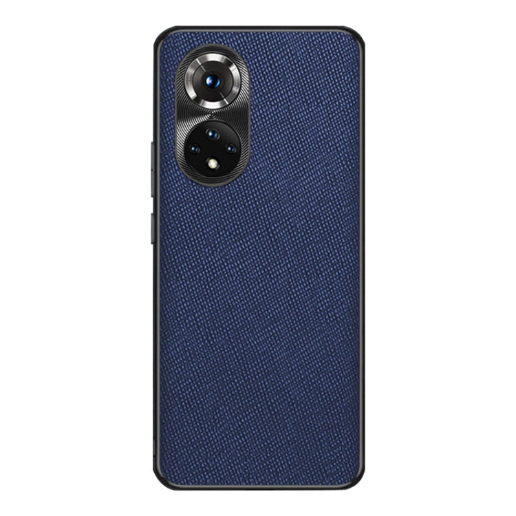 For Honor 50 Pro Cross Texture PU Leather Phone Case