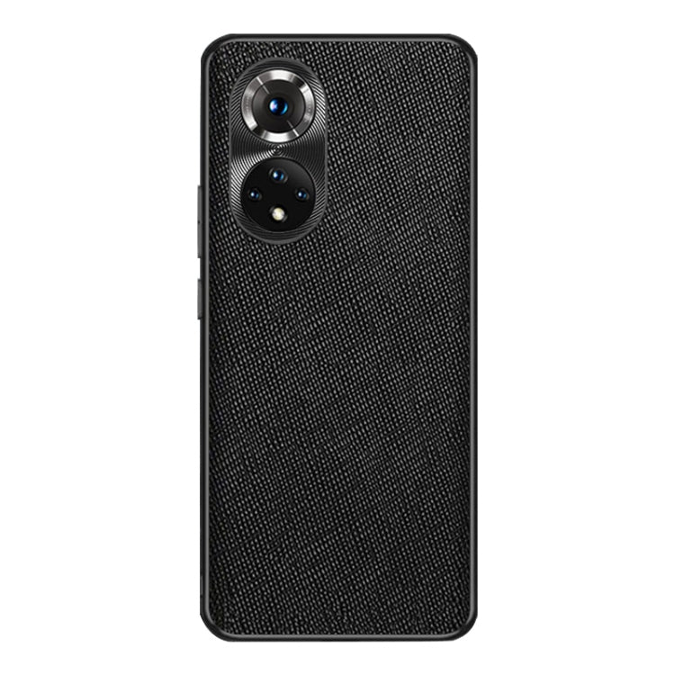 For Honor 50 Pro Cross Texture PU Leather Phone Case