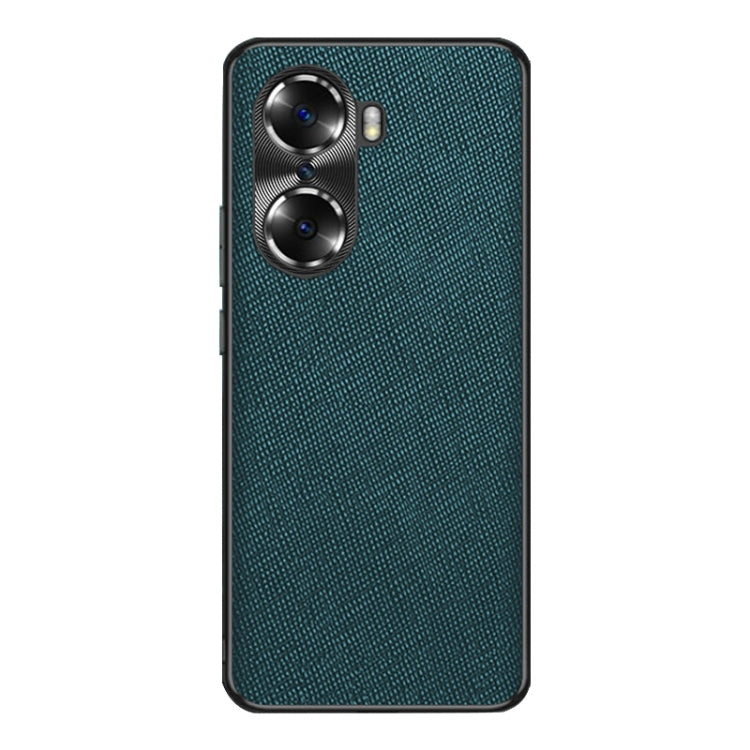 For Honor 60 Cross Texture PU Leather Phone Case