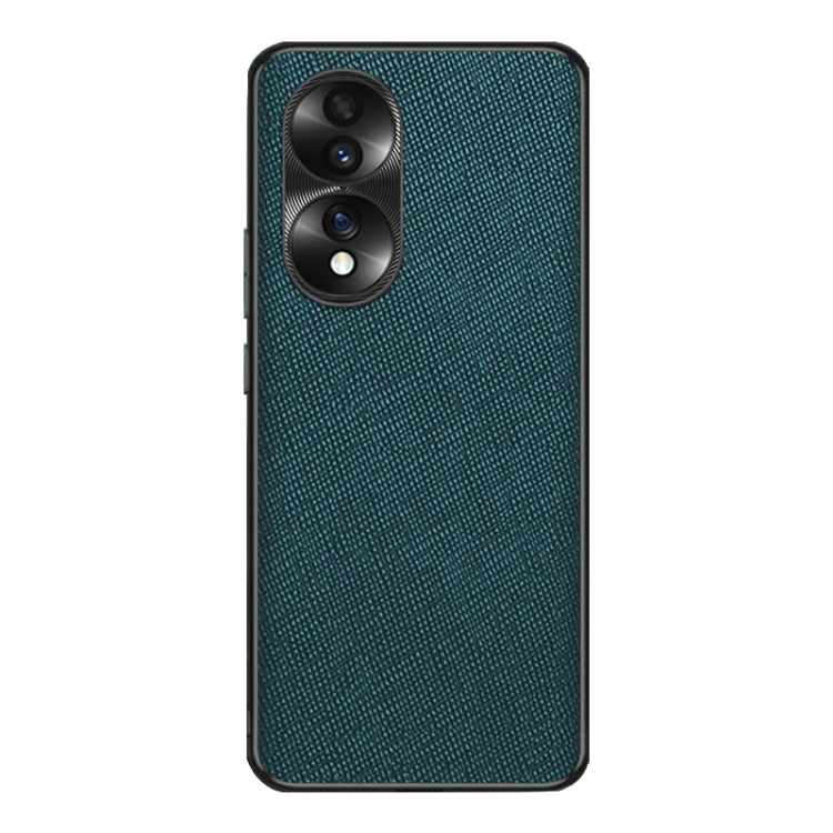 For Honor 70 Cross Texture PU Leather Phone Case