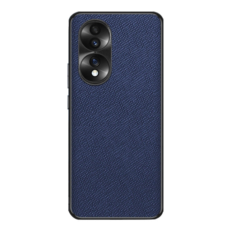 For Honor 70 Cross Texture PU Leather Phone Case