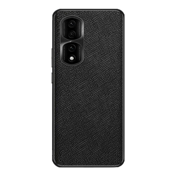 For Honor 90 Pro Cross Texture PU Leather Phone Case