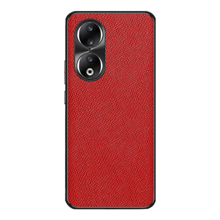 For Honor 90 Cross Texture PU Leather Phone Case