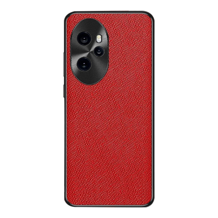 For Honor 100 Pro Cross Texture PU Leather Phone Case