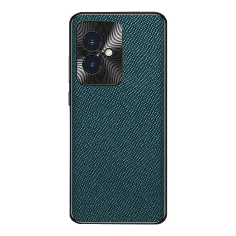 For Honor 100 Cross Texture PU Leather Phone Case