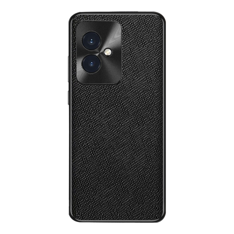 For Honor 100 Cross Texture PU Leather Phone Case