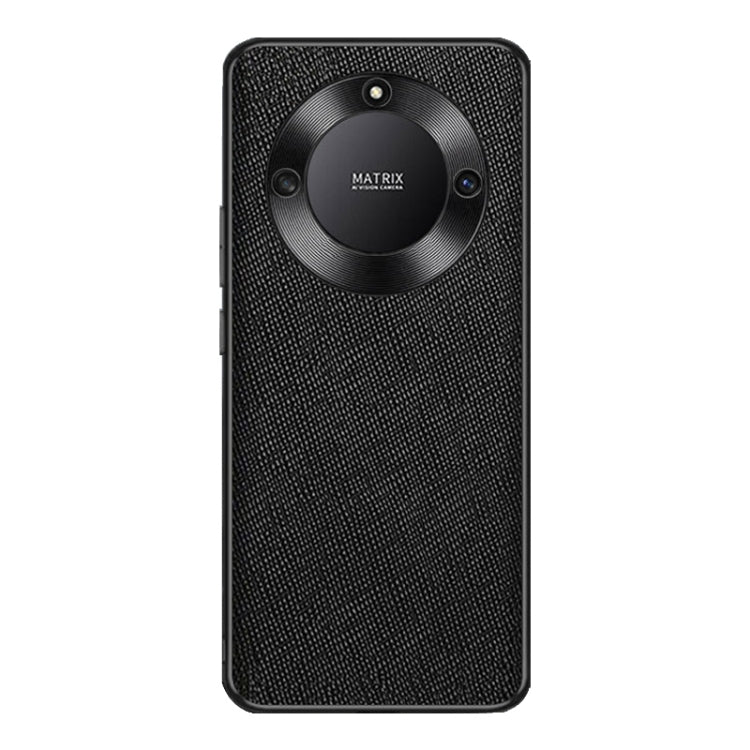 For Honor X40 Cross Texture PU Leather Phone Case