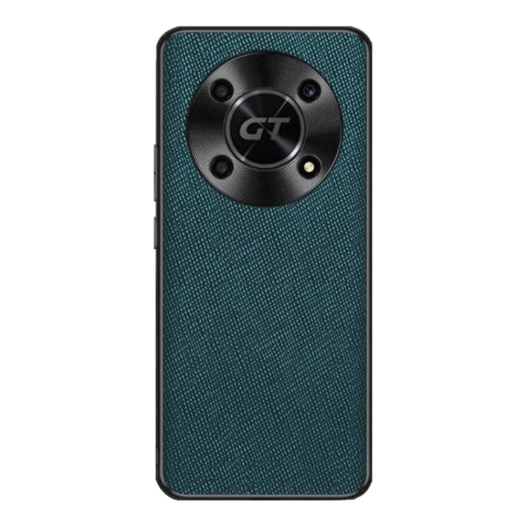 For Honor X40 GT Cross Texture PU Leather Phone Case