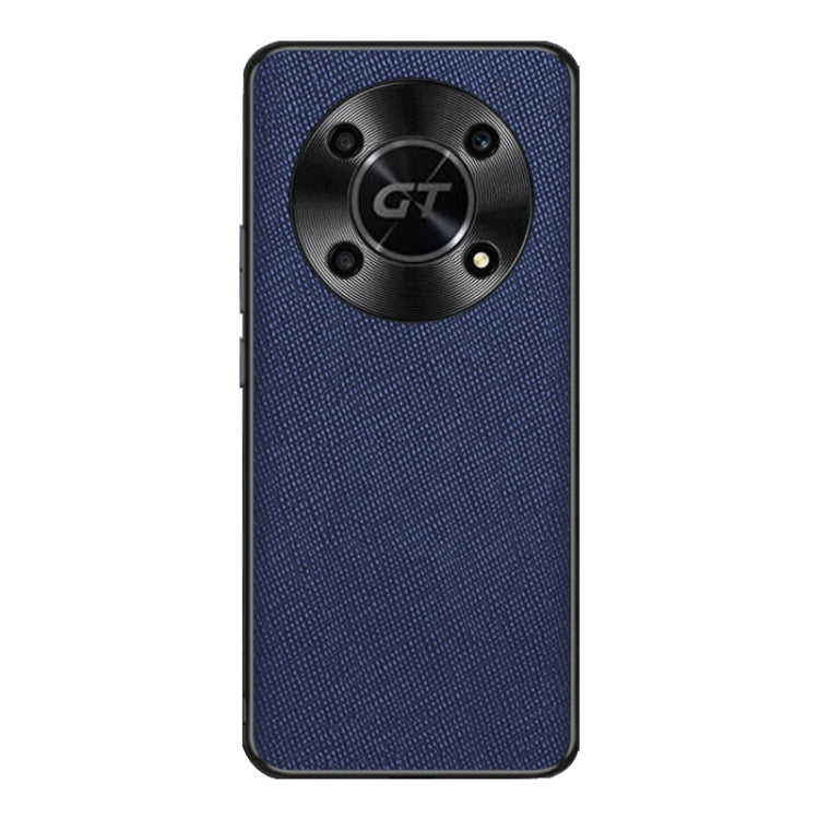 For Honor X40 GT Cross Texture PU Leather Phone Case
