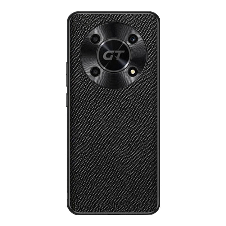 For Honor X40 GT Cross Texture PU Leather Phone Case