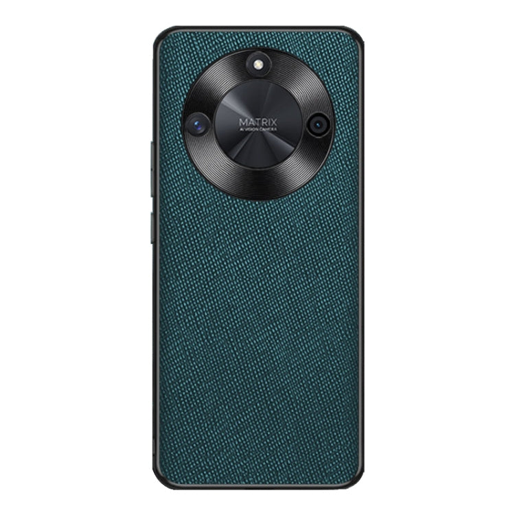 For Honor X50 Cross Texture PU Leather Phone Case