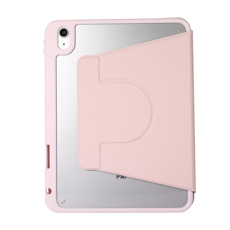 For iPad Pro 13 2025 / 2024 2 in 1 Acrylic Split Rotating Leather Tablet Case