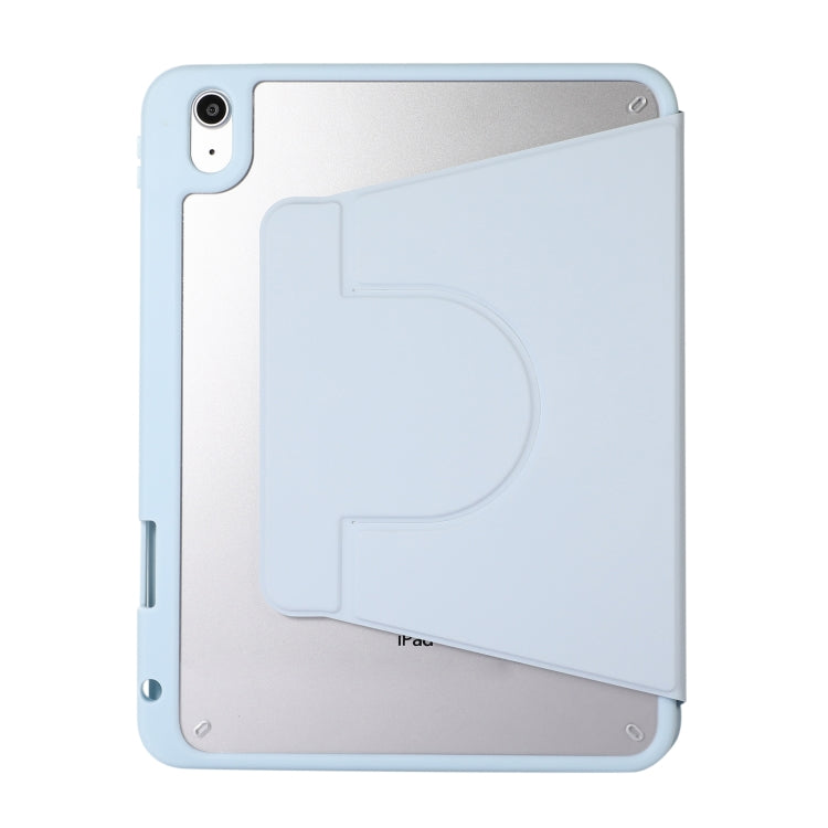 For iPad Pro 13 2025 / 2024 2 in 1 Acrylic Split Rotating Leather Tablet Case