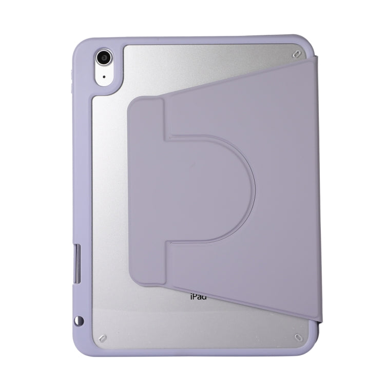 For iPad Pro 13 2025 / 2024 2 in 1 Acrylic Split Rotating Leather Tablet Case