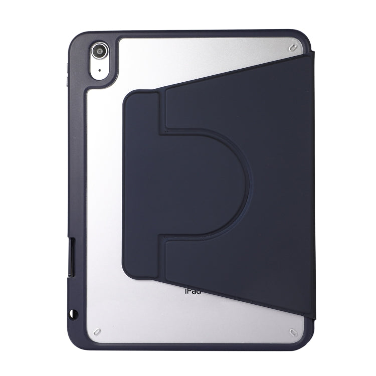 For iPad Pro 13 2025 / 2024 2 in 1 Acrylic Split Rotating Leather Tablet Case