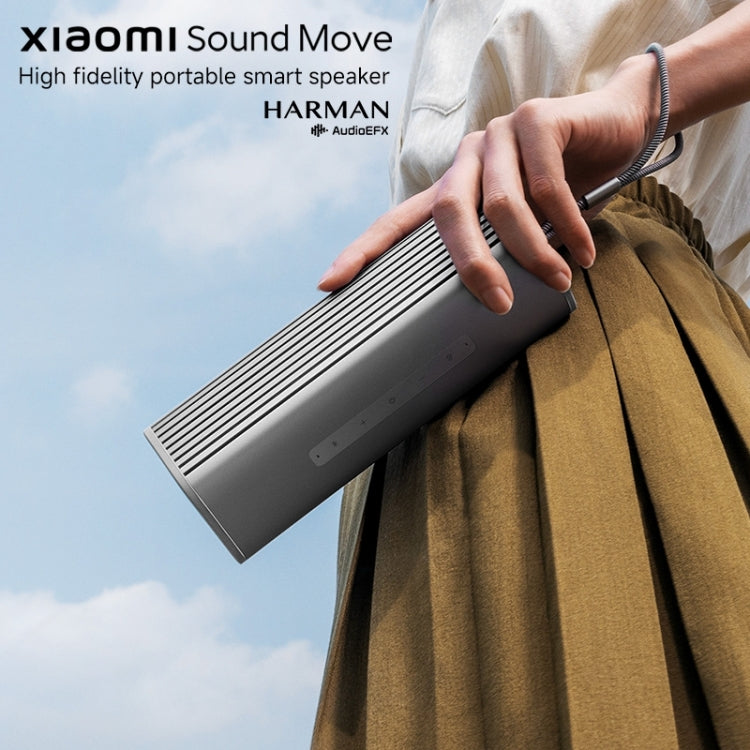 Xiaomi Sound Move Portable Bluetooth Speaker, US Plug - Silver Grey