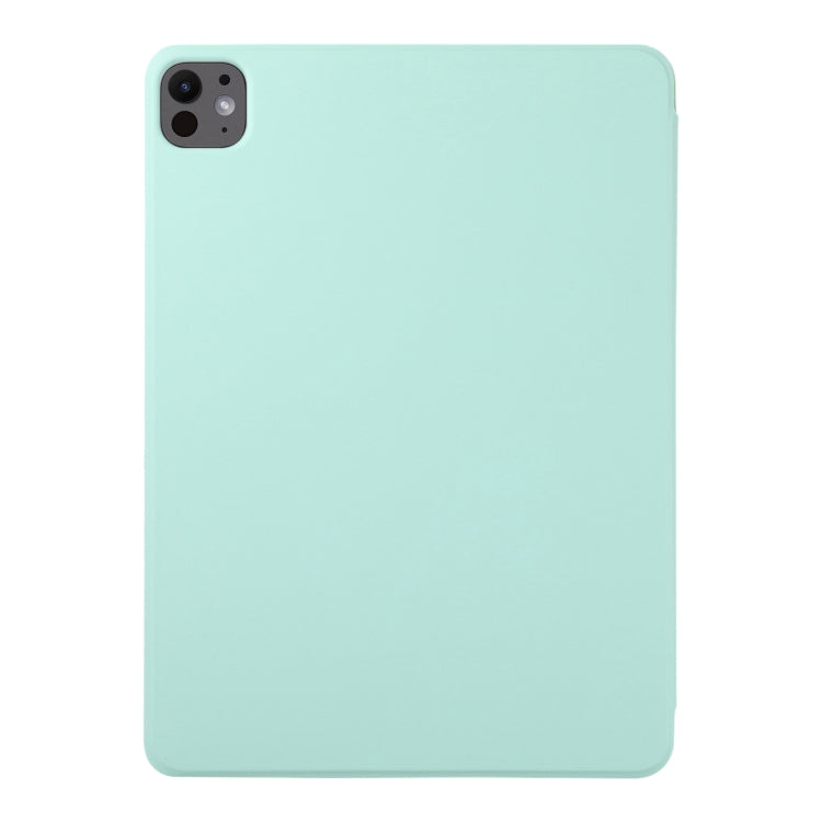 For iPad Pro 11 2025 / 2024 Double-sided Clip Non-buckle Magnetic PU Smart Tablet Case