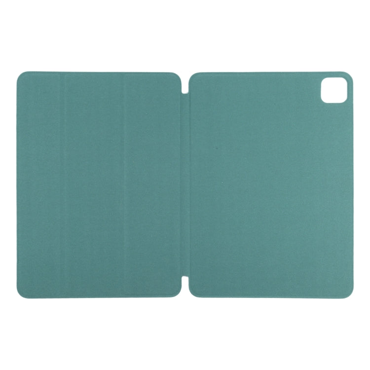For iPad Pro 11 2025 / 2024 Double-sided Clip Non-buckle Magnetic PU Smart Tablet Case