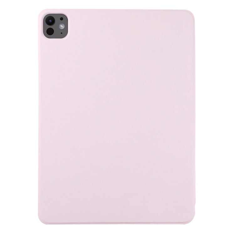 For iPad Pro 11 2025 / 2024 Double-sided Clip Non-buckle Magnetic PU Smart Tablet Case