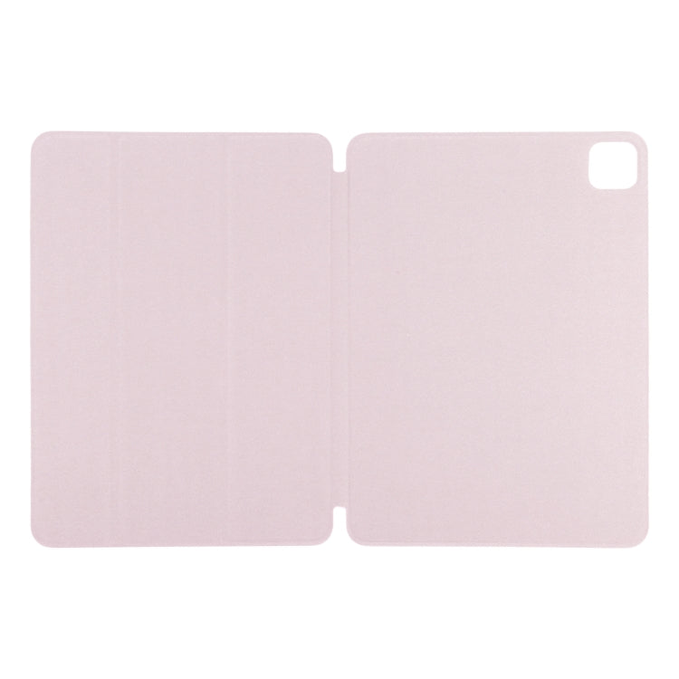 For iPad Pro 11 2025 / 2024 Double-sided Clip Non-buckle Magnetic PU Smart Tablet Case