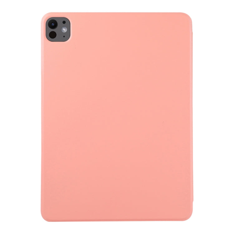 For iPad Pro 11 2025 / 2024 Double-sided Clip Non-buckle Magnetic PU Smart Tablet Case