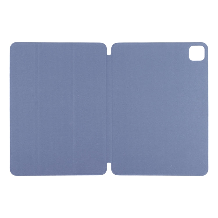 For iPad Pro 11 2025 / 2024 Double-sided Clip Non-buckle Magnetic PU Smart Tablet Case