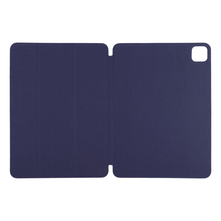 For iPad Pro 11 2025 / 2024 Double-sided Clip Non-buckle Magnetic PU Smart Tablet Case