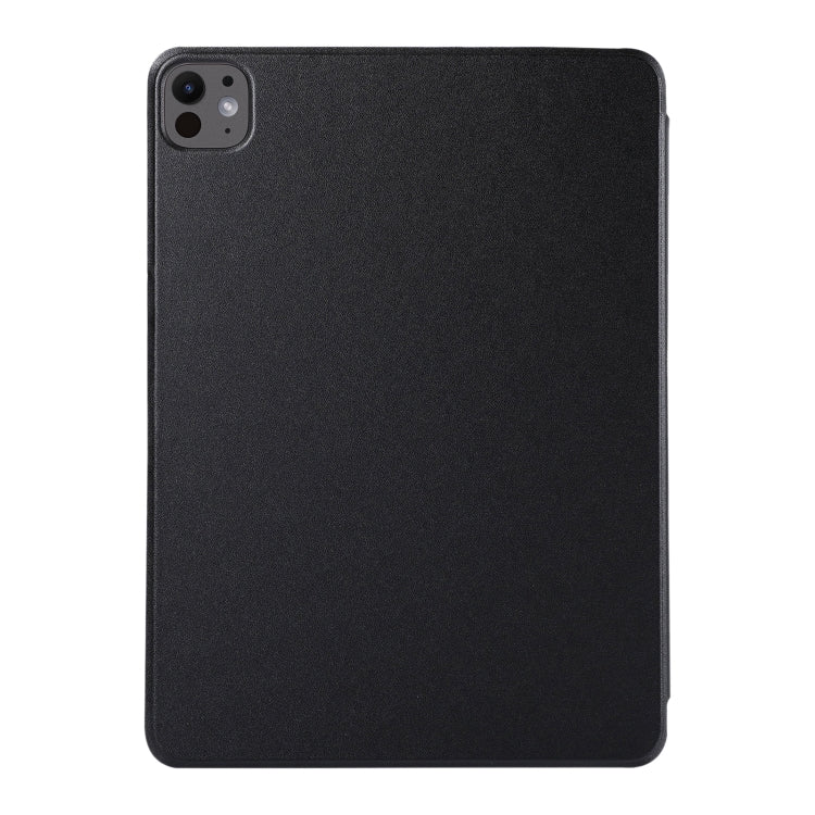 For iPad Pro 11 2025 / 2024 Double-sided Clip Non-buckle Magnetic PU Smart Tablet Case