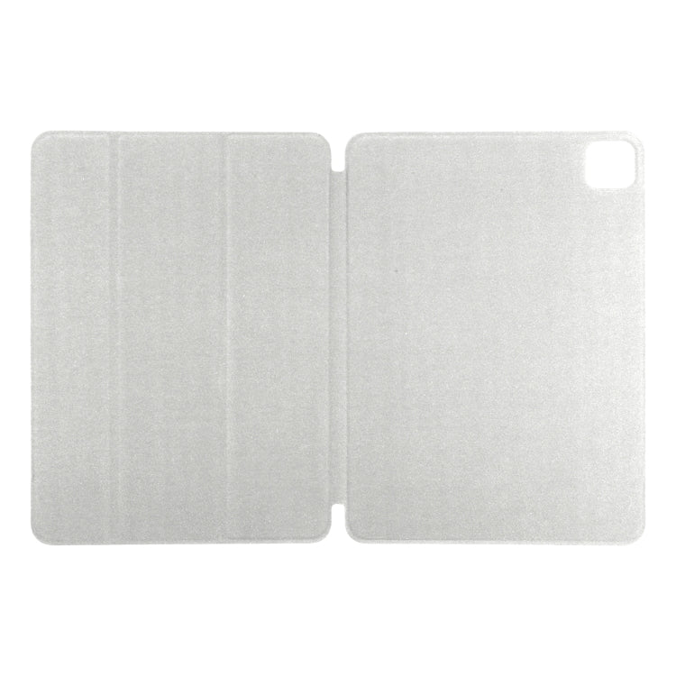 For iPad Pro 11 2025 / 2024 Double-sided Clip Non-buckle Magnetic PU Smart Tablet Case
