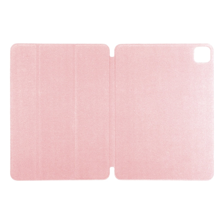 For iPad Pro 11 2025 / 2024 Double-sided Clip Non-buckle Magnetic PU Smart Tablet Case