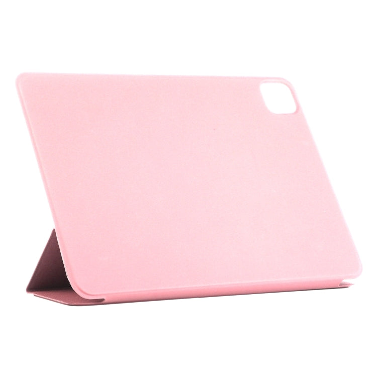 For iPad Pro 11 2025 / 2024 Double-sided Clip Non-buckle Magnetic PU Smart Tablet Case