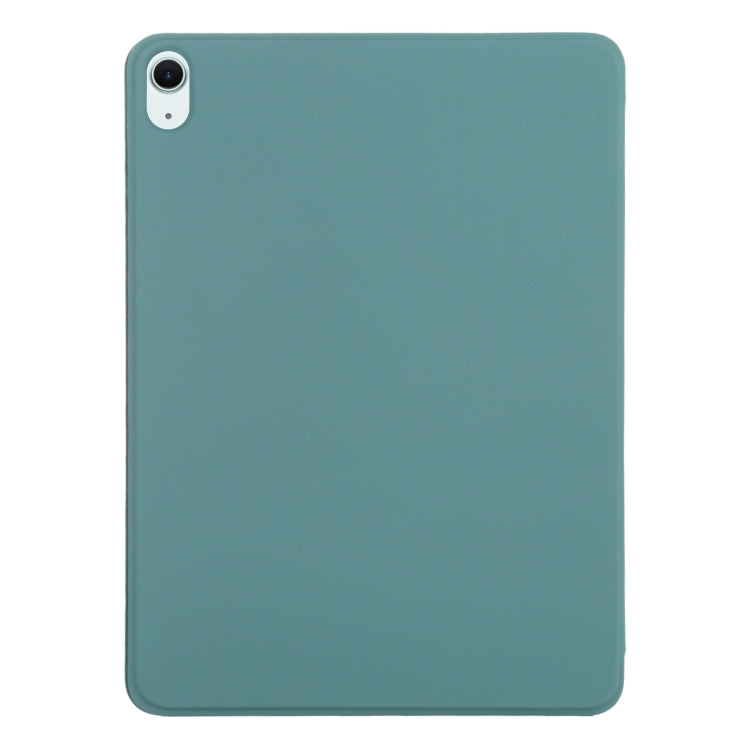For iPad Air 11 2026 / 2025 / 2024 Double-sided Clip Non-buckle Magnetic PU Smart Tablet Case