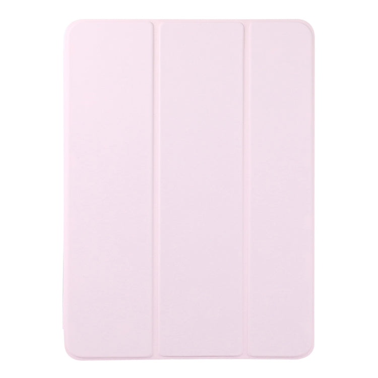 For iPad Air 11 2026 / 2025 / 2024 Double-sided Clip Non-buckle Magnetic PU Smart Tablet Case