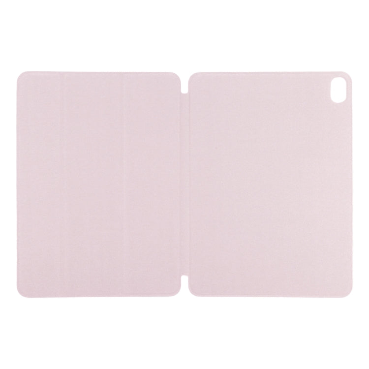 For iPad Air 11 2026 / 2025 / 2024 Double-sided Clip Non-buckle Magnetic PU Smart Tablet Case