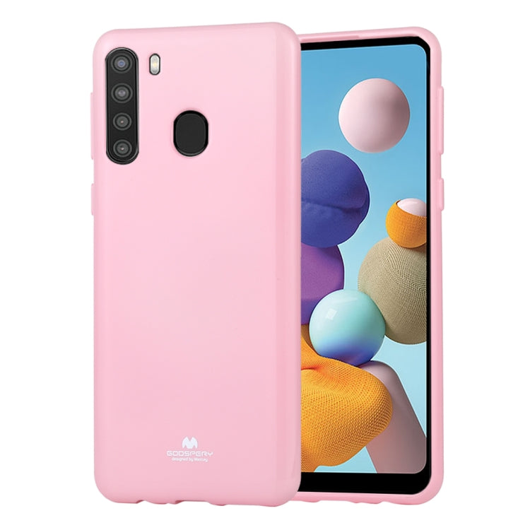 GOOSPERY JELLY Full Coverage Soft Case For Samsung Galaxy A21