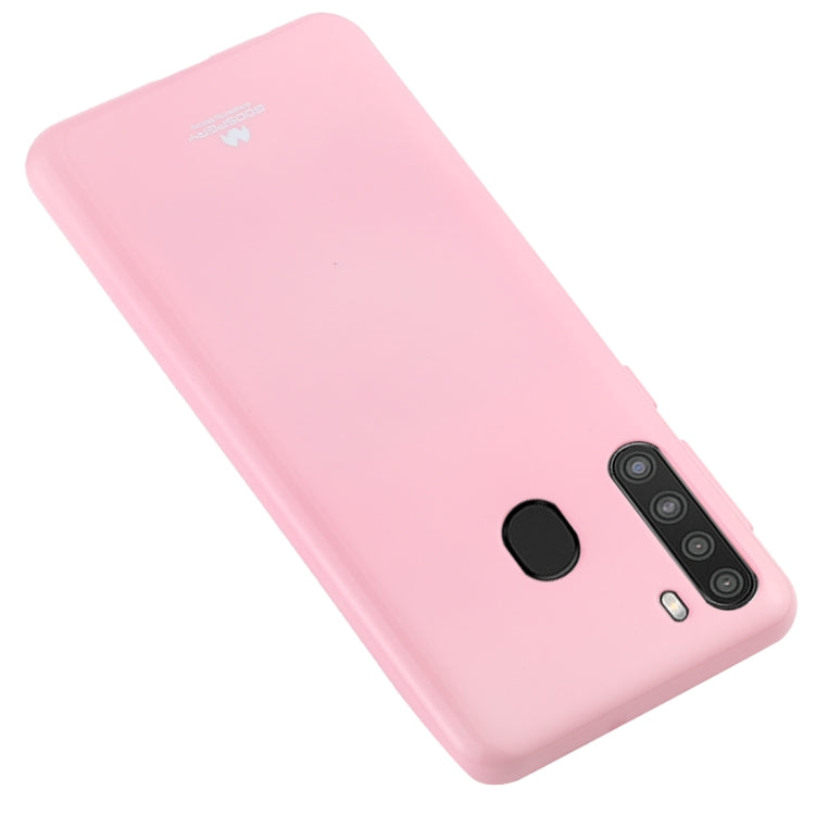 GOOSPERY JELLY Full Coverage Soft Case For Samsung Galaxy A21