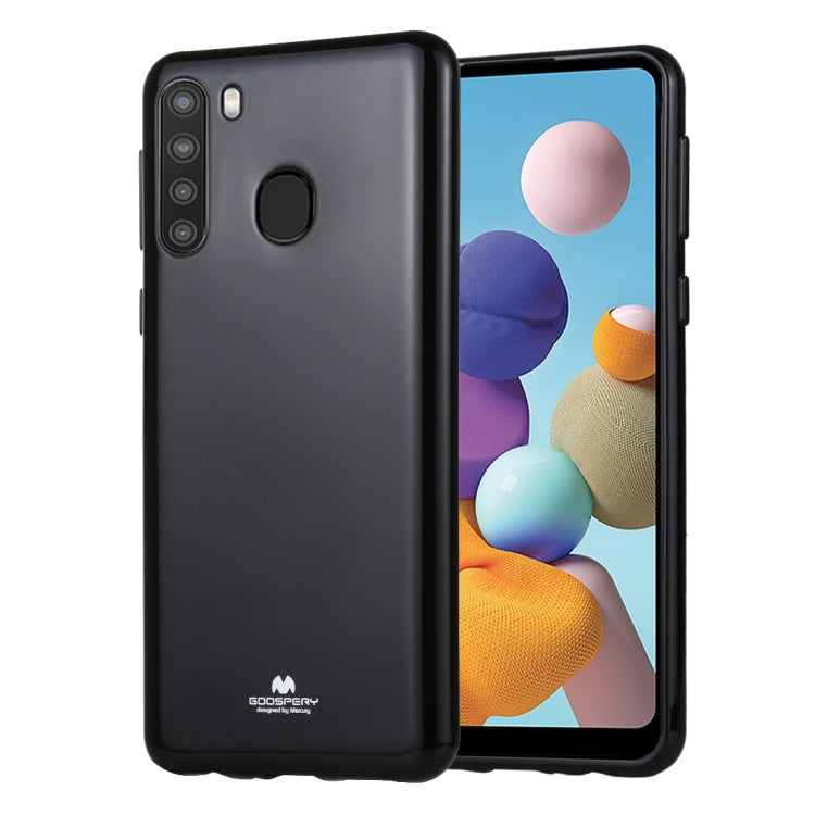 GOOSPERY JELLY Full Coverage Soft Case For Samsung Galaxy A21
