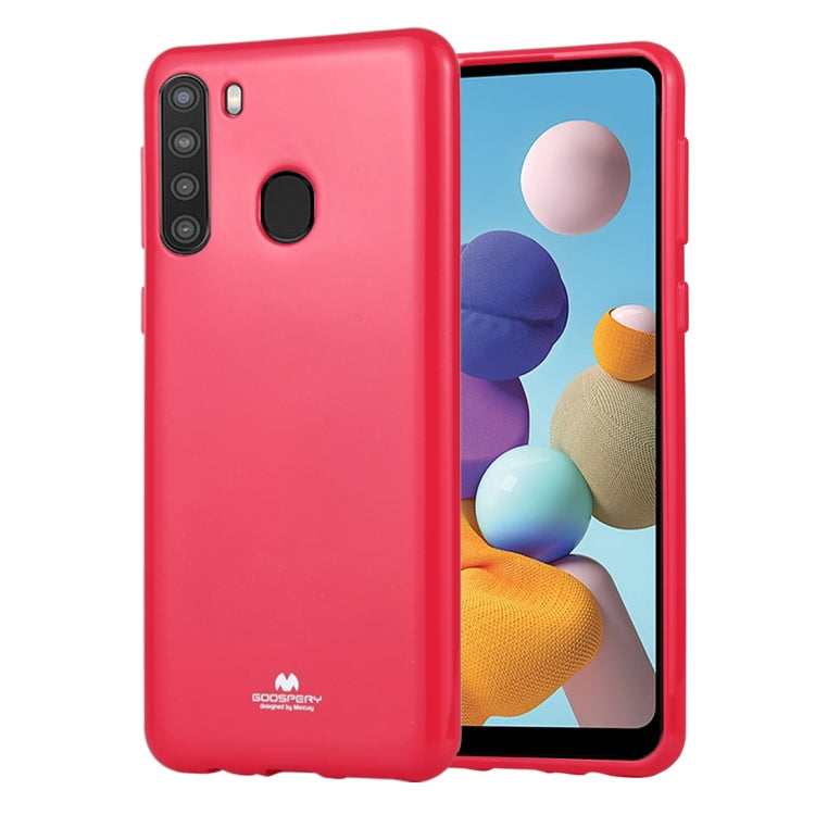 GOOSPERY JELLY Full Coverage Soft Case For Samsung Galaxy A21